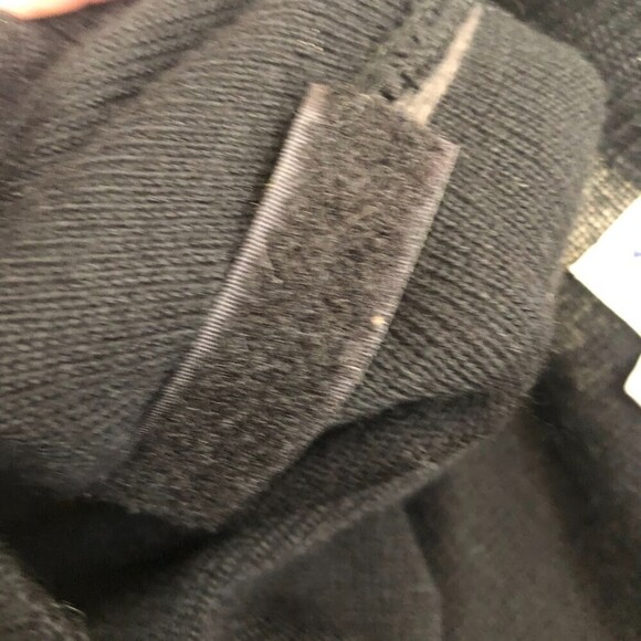 Vintage Westbound Women's Black V Neck Grandma Button Cardigan Sweater Medium - Picture 7 of 10